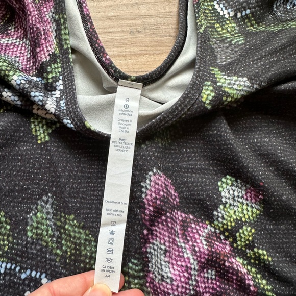 Size 8 lululemon shirt. - Picture 2 of 2